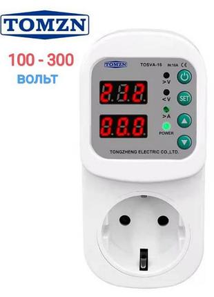 Реле контроля напряжения томzn 16a 100в~300в [tosva-16].
