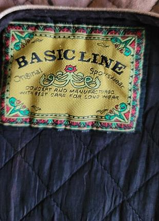 Винтажная стеганая куртка basic line (стиль 80-90s / grandmacore) 3