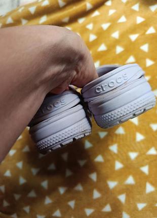 Клоги сабо кроксы для девочки для двора crocs c12 3