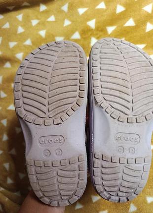 Клоги сабо кроксы для девочки для двора crocs c12 4