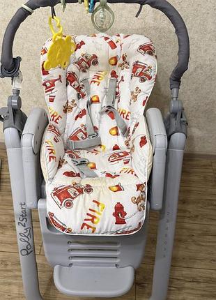 Продам стільчик chicco polly 2 start