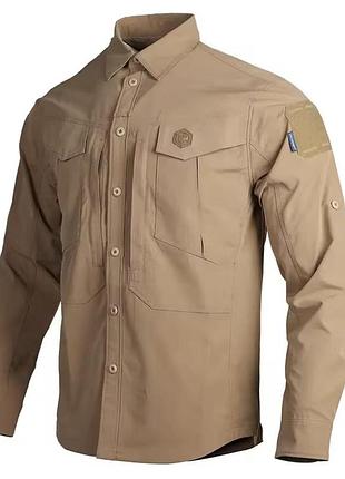 Рубашка мужская emersongear blue label "persecutor"tactical shirt coyote xl