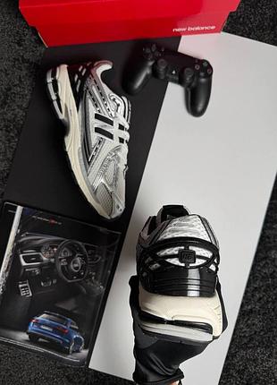 Чоловічі кросівки n*w b*lance 1906r white metallic black