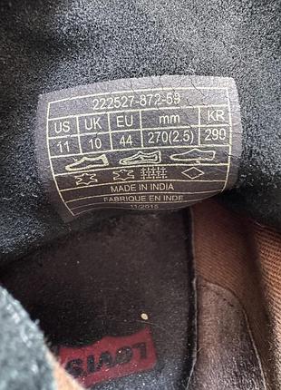 Шкіряні черевики levis 10
