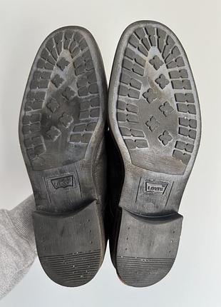 Шкіряні черевики levis 8