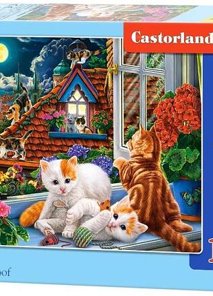 Пазл очаровательные котята 180 деталей castorland