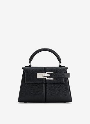 Сумка жіноча чорна jw pei elise top handle bag