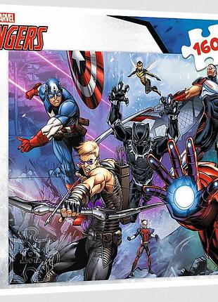 Пазл marvel завжди готові герої 160 елементів trefl
