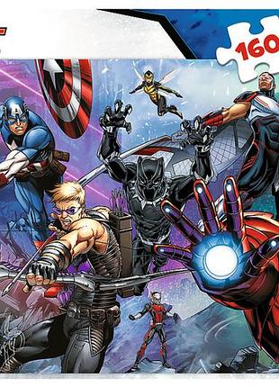 Пазл marvel завжди готові герої 160 елементів trefl 3