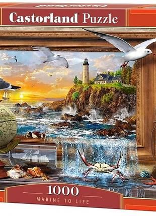 Пазл морская жизнь 1000 деталей castorland