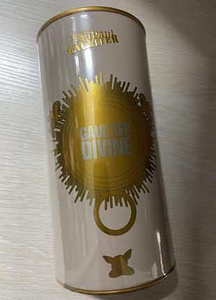 Jean paul gaultier divine 80мл (залiзний тубус) для жiнок