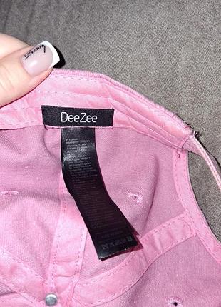 Кепка deezee рожева 2