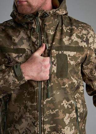 Куртка soft shell skmilitary пиксель зсу 4