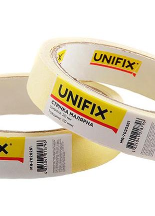 Лента малярная unifix 20 мм x 20 м желтая (mr-7020261) (5 шт.)