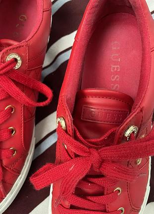 Кеди жіночі guess червоні  39