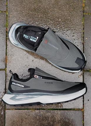 Кросівки чоловічі salomon odyssey elmt gore-tex black khaki 3