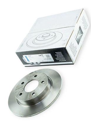 Диск тормозной mazda 3 (bk) (1999-) задний (d265x11mm) samko
