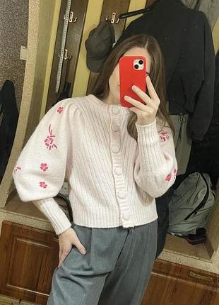 Кардиган рожевий