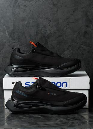 Кроссовки мужские salomon odyssey elmt gore-tex black orange 3