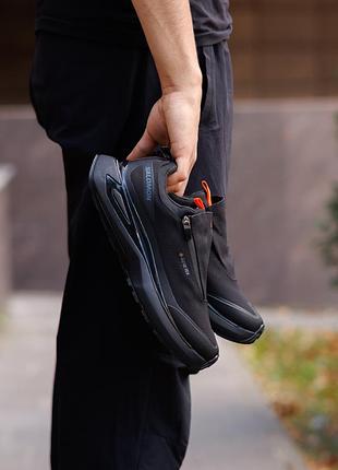 Кроссовки мужские salomon odyssey elmt gore-tex black orange 5