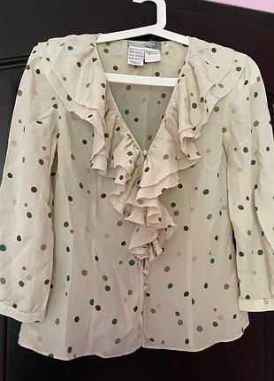 Шелковая блуза maxmara