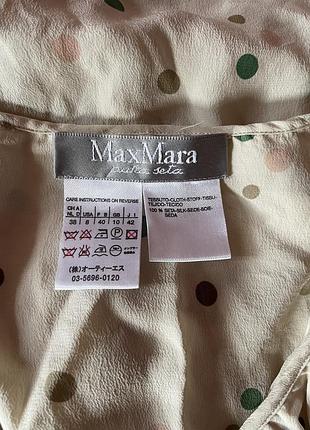 Шелковая блуза maxmara 5