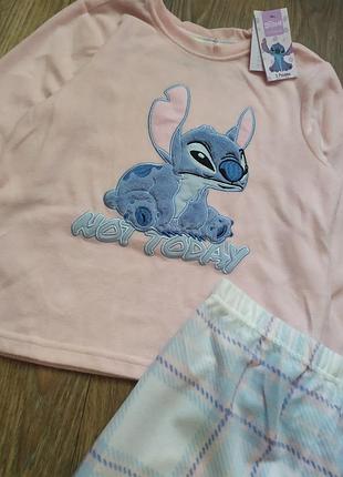 Флісова піжама стич від primark  стіч 4