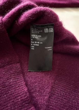 Кашеміровий светр. uniqlo 3