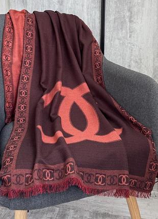 Вінтажний великий кашеміровий шарф палантин кашемір chanel кашемировый большой шарф кашемир винтаж
