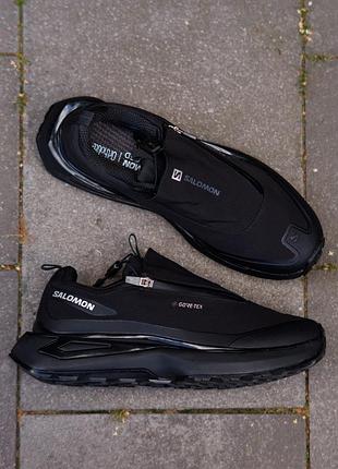 Кросівки чоловічі salomon odyssey elmt gore-tex black white 9