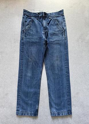 Rapha mechanics jeans w32 чоловічі джинси relaxed straight fit cycling workwear