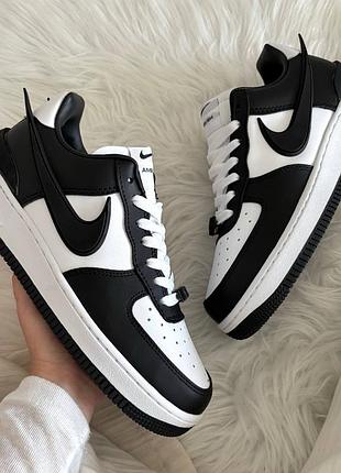 Nike air force 1 low x ambush black white 2