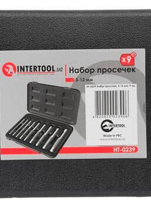 Набор просечек intertool 9 шт. 3-12 мм (ht-0239) 5