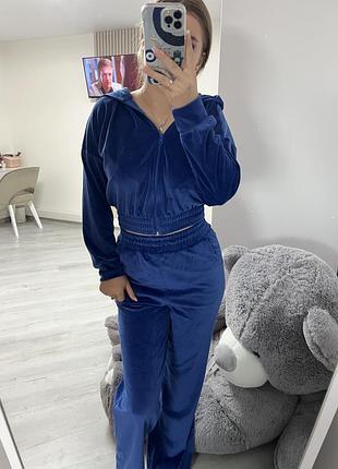 Велюровий костюм💙 3