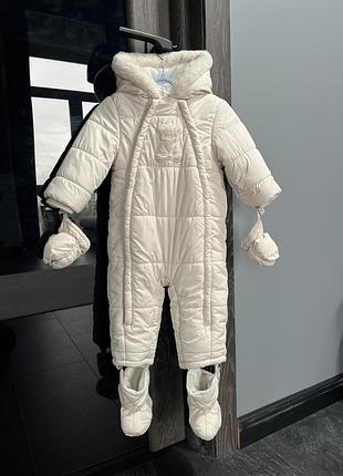 Зимовий термокомбінезон chicco ( 9м )