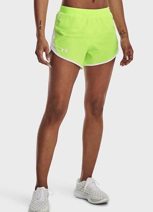 Спортивні бігові шорти under armour жіночі салатові
