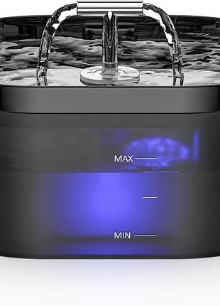 Автоматическая поилка для кошек 2.2 л nenozi pet water fountain питьевой фонтан для домашних животных