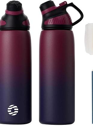 Термопляшка 800 мл fjbottle fj-lk800 термопляшка з неіржавкої сталі з магнітною кришкою