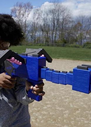 Бластер nerf minecraft ender dragon з 12 дротиками 5