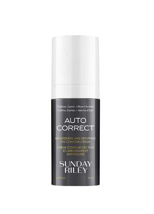 Крем для шкіри навколо очей sunday riley autocorrect brightening and depuffing eye contour cream
