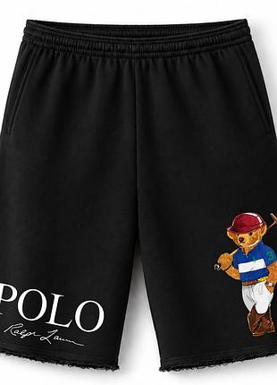 Мужские оверсайз шорты ralph lauren polo bear l