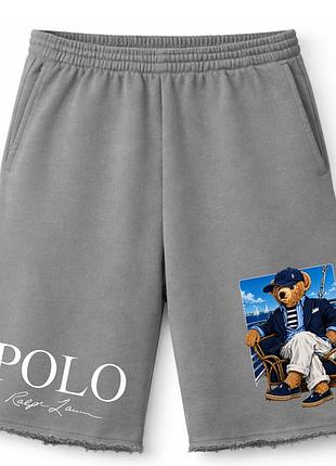 Чоловічі оверсайз шорти ralph lauren polo bear