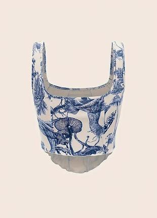 Крутий топ в стилі dior 🩵 6