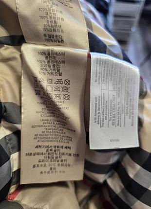 Burberry зимний пуховик 8