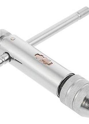 Тримач для мітчика intertool m3 x m12 реверсійний (sd-8408)