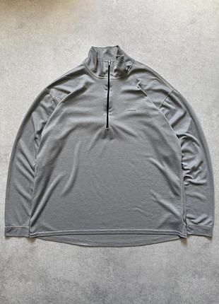 Patagonia capilene 1/4 zip чоловічий лонгслів xl сірий outdoor hiking