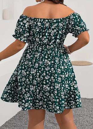 🥰 сукня в квітковий принт shein 4xl 2