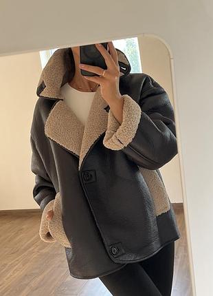 Дублёнка кож зам 4
