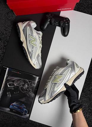 Чоловічі кросівки n*w b*lance 204l white metallic beige 43