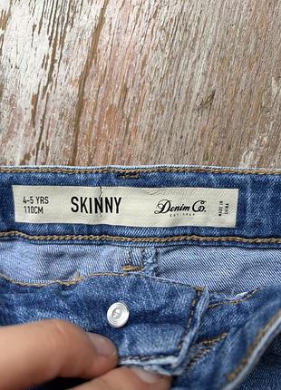 Джинси скінні denim co 4-5 3